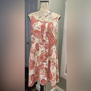 Forever 21 spaghetti strap short dress size Large